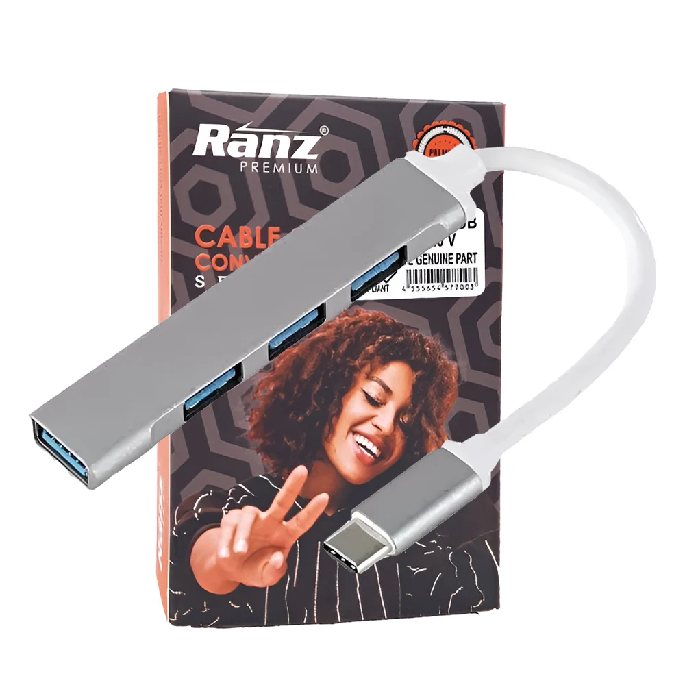 Ranz Type-C Hub 4 Port